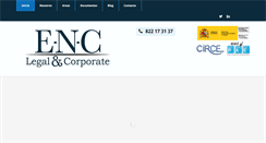 Desktop Screenshot of enclegal.com